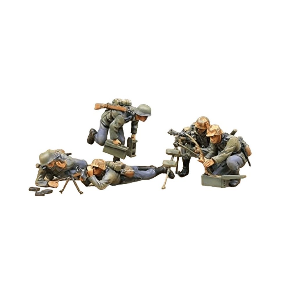 NIB 1/35 Academy Models German WWII Machine Gun Team Figure Set Vintage 1996